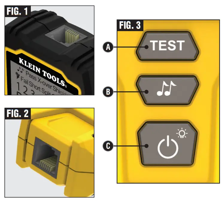 KLEIN TOOLS VDV526-200 LAN Scout Jr 2 Cable Tester - Fig3