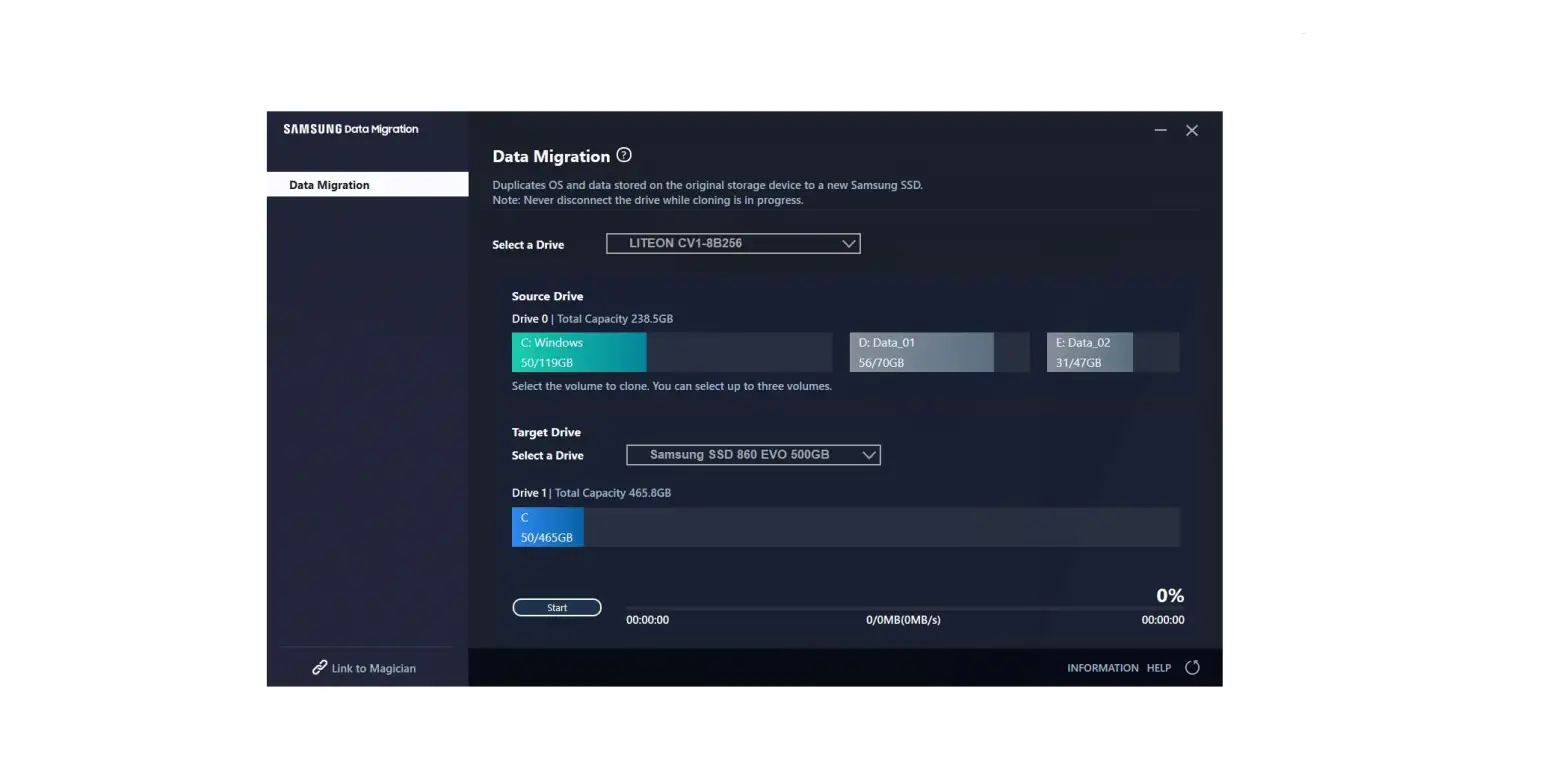 Samsung Ssd Data Migration V.4.0 Software User Manual