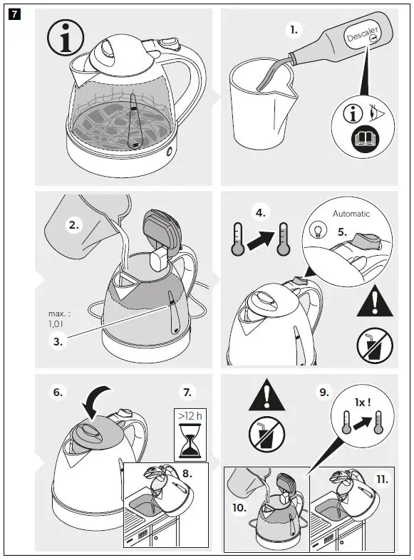 Kampa 0000100939538 Electric 1L Travel Kettle fig 7