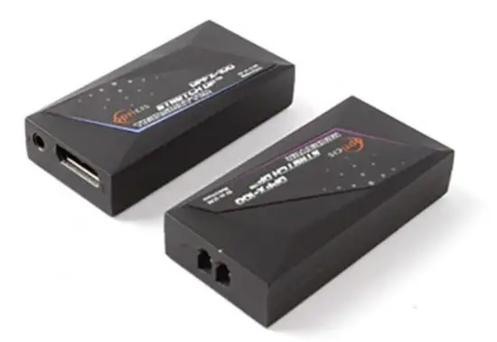 OPTICIS DPFX 100-TR Two 2 fibers Detachable DisplayPort Extender