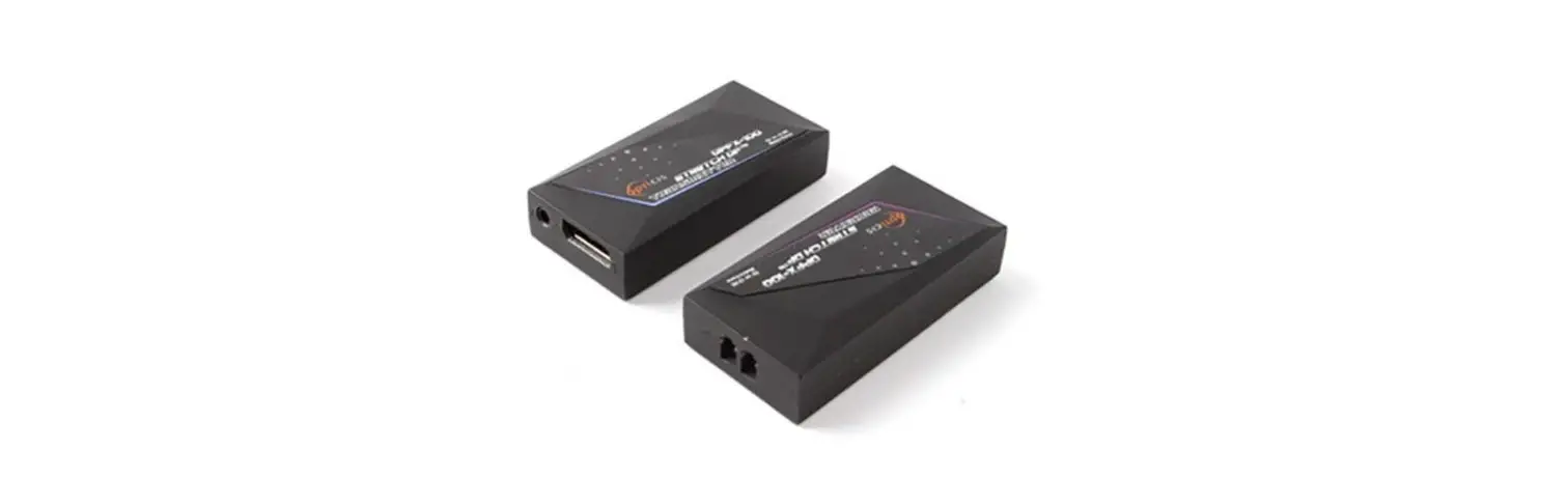 Opticis Dpfx-100-tr Two (2) Fibers Detachable Displayport Extender User Manual