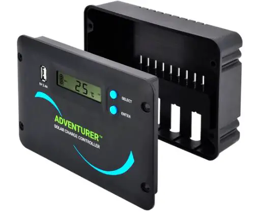 RENOGY Adventurer 30A PWM Version 2.1 Flush Mount Charge Controller w-LCD Display logo