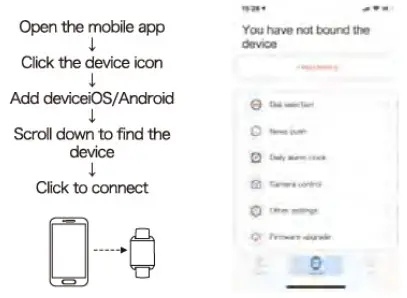 Shenzhen Nakinmi Smart Technology MV60 Smart Watch - Instructions for first use