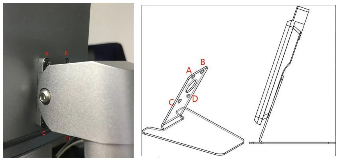 Edmax Technology STC07 Face Recognition Temperature Measuring Terminal - Desktop