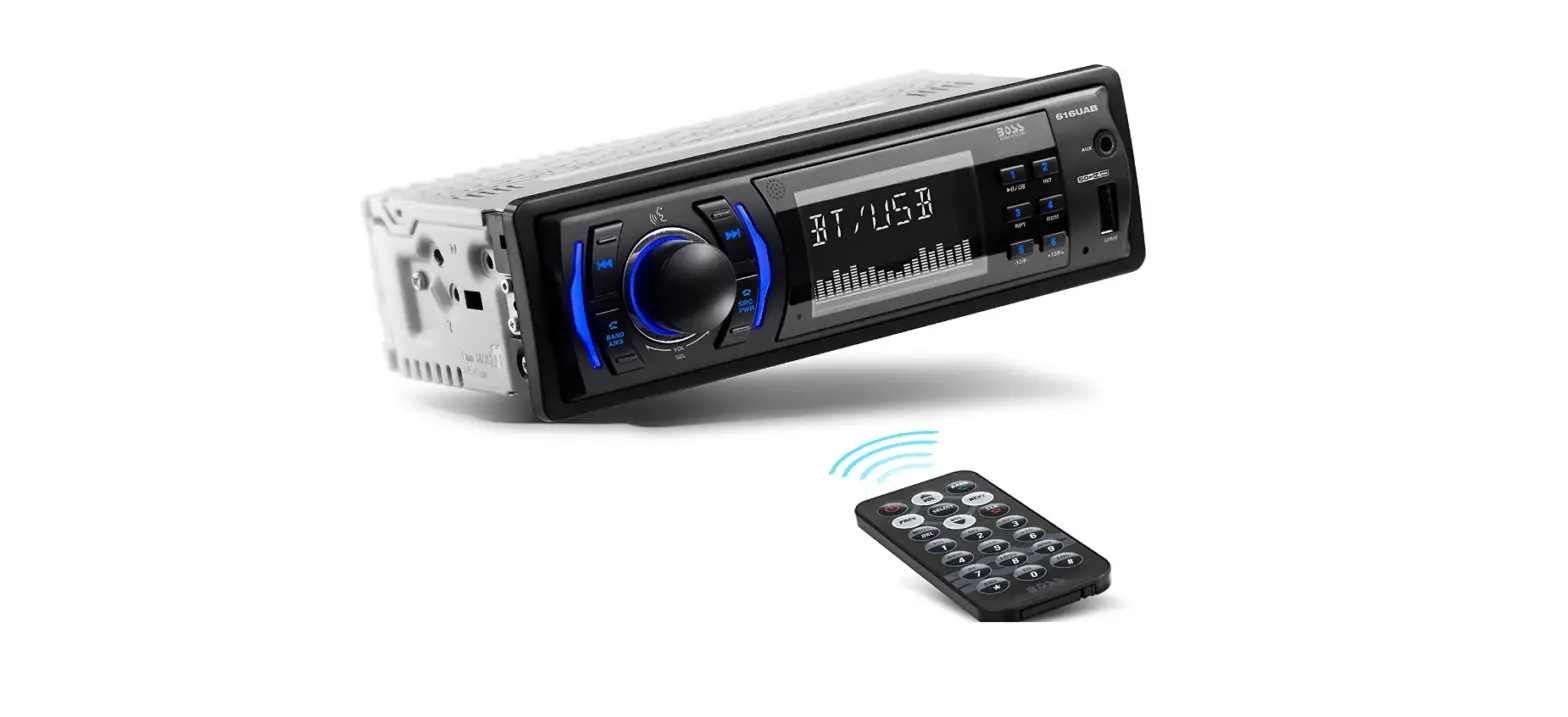 Boss Audio Systems 616uab Multimedia Car Stereo - Single Din Lcd Bluetooth Audio-complete Features/instruction Guide