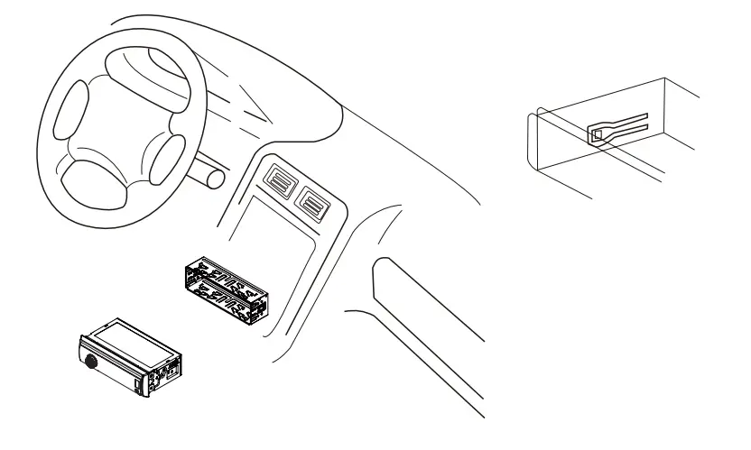 BOSS-Audio-Systems-616UAB-Multimedia-Car-Stereo-Single-Din-LCD -luetooth-Audio-fig-3