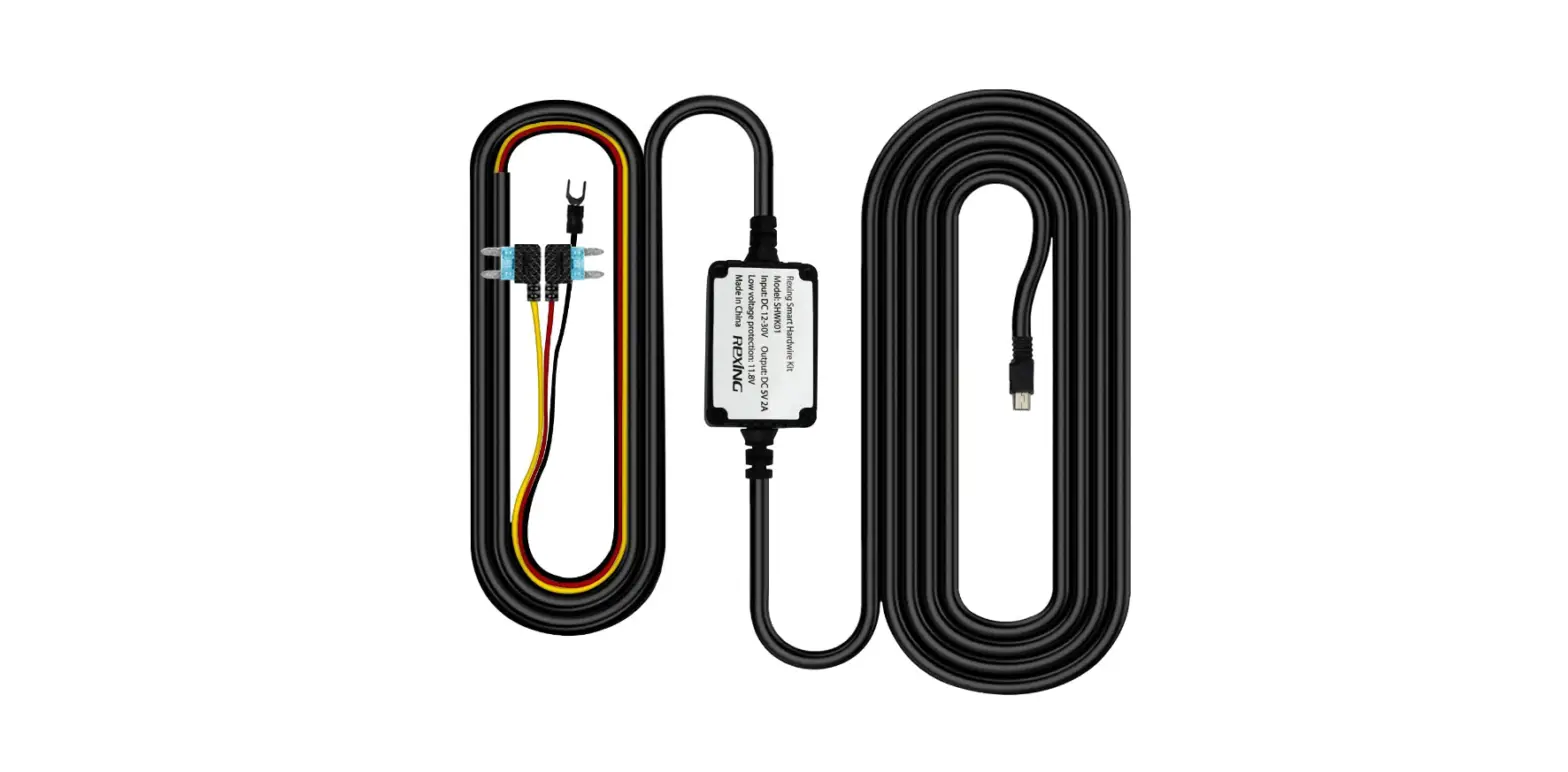 Rexing Smart Hardwire Kit Mini-usb Port-complete Features/user Manual