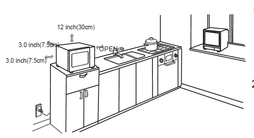 SUMMIT MHOTR24SS Microwave OvenFIG 3