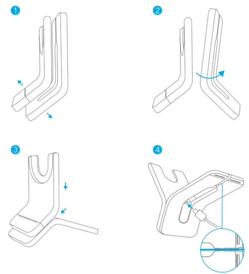 ANKER PowerConf H700 True Wireless Headphone - charging