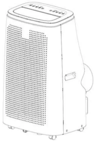 ERGENIC ERG ARC SL2114K Portable Air Conditione -