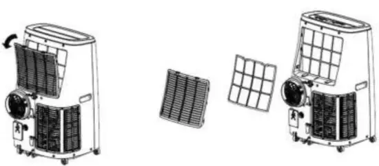 ERGENIC ERG ARC SL2114K Portable Air Conditione - every two week