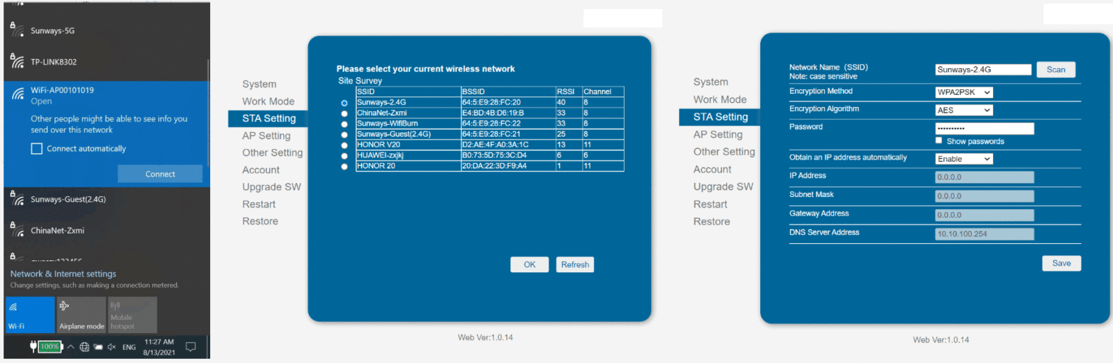 sunways ST 1000 Datalogger Solar Inverter - Fig 14