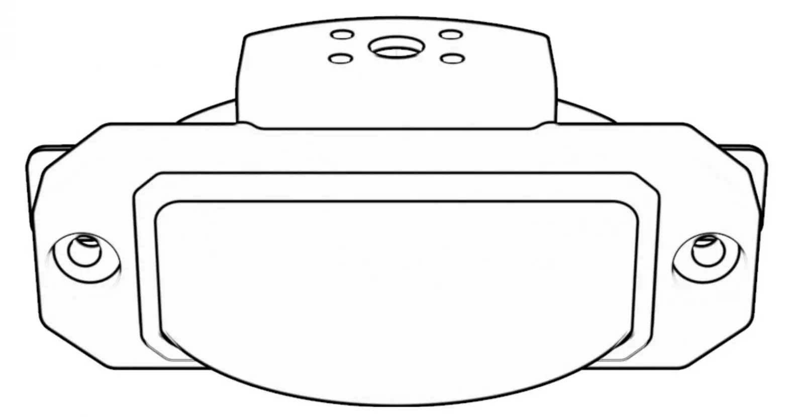 STL Combo Surface Under Mirror Mount