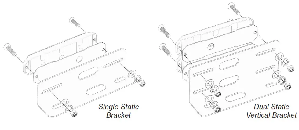 STL Combo Surface Under Mirror Mount Single Static