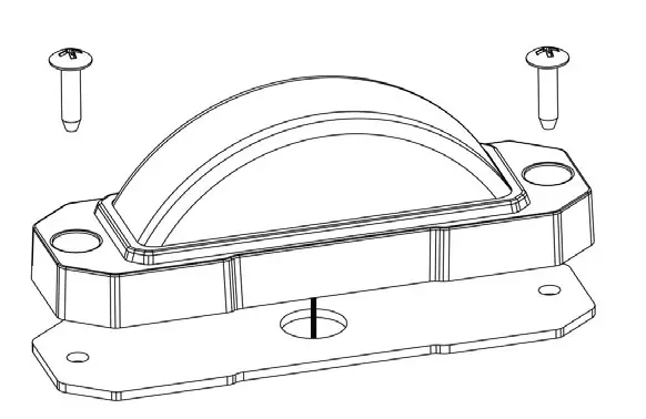 STL Combo Surface Under Mirror Mount Surface Mounting