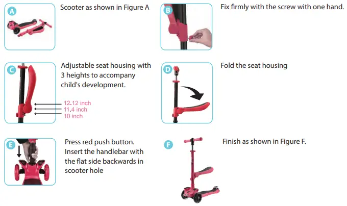 HURFS79W Hurtle 3-Wheeled Scooter for Kids-fig6