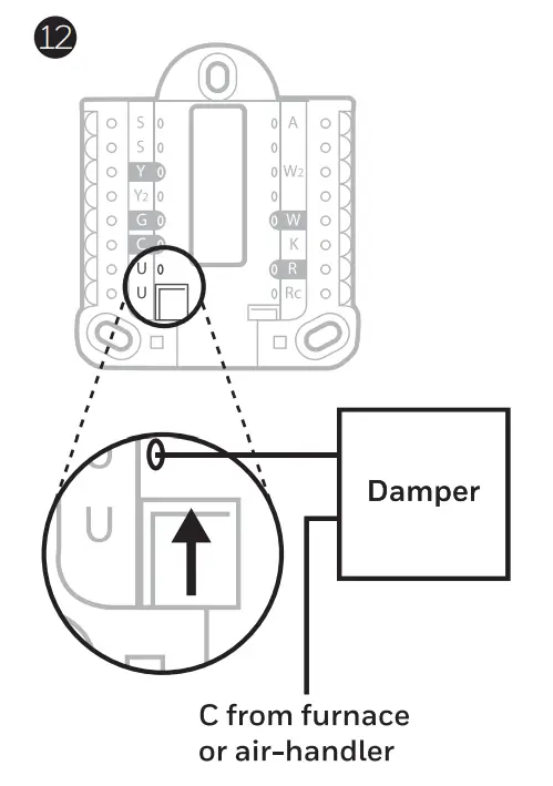 Honeywell Home TH6220WF2006 PRO T6 Smart Programmable Thermostat fig 8