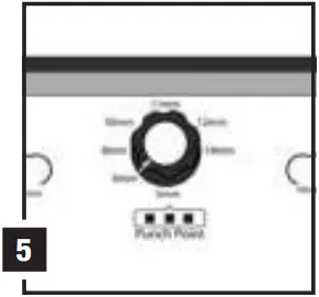 Binding the document 5