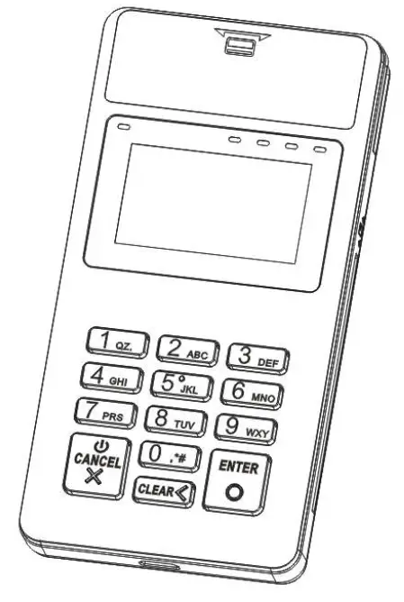 Pax Technology D180CPB MPOS Payment terminal -