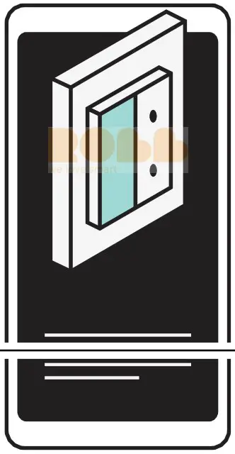 GIRA Indoor Switch - single rocker 4