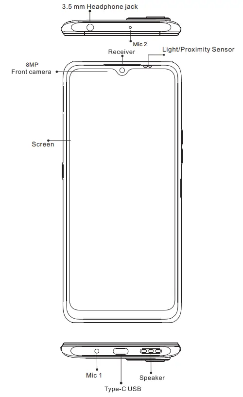 UMIDIGI Power 7 MP06 Smartphone - figure 1