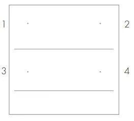 SKYDANCE T16-X Wall Mounted Touch Panel - Key function3