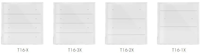 SKYDANCE T16-X Wall Mounted Touch Panel