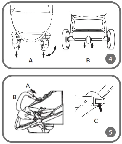 lionelo Annet Plus Baby stroller - overview 2