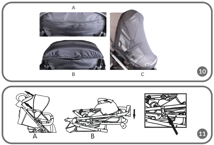 lionelo Annet Plus Baby stroller - overview 5