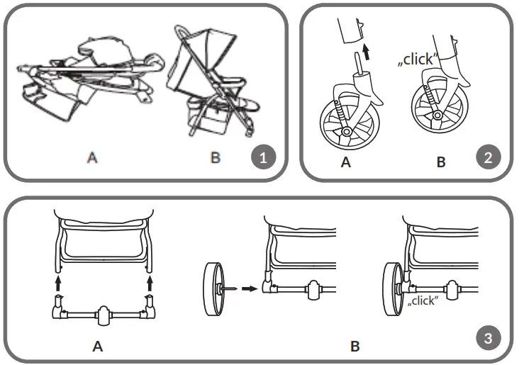 lionelo Annet Plus Baby stroller - overview