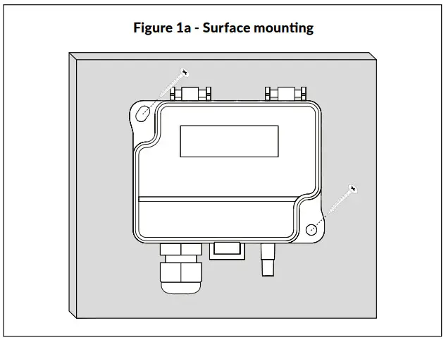 hk instruments 40C AIR FLOW AND VELOCITY TRANSMITTERS DPT Flow Series - figure 3