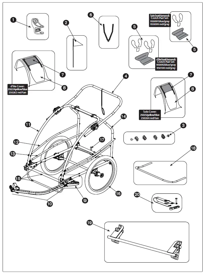 BURLEY-Solo-ST-2009-Child-Trailer-24