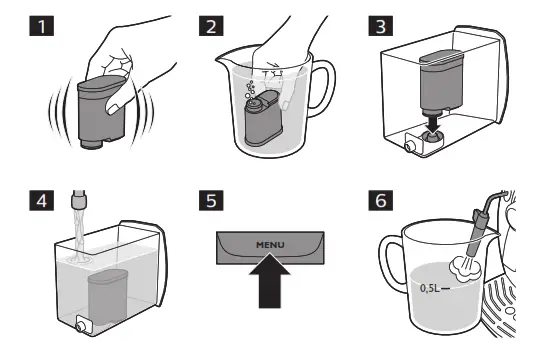 Philips CA6903 AquaClean Calc Water filter - fig.