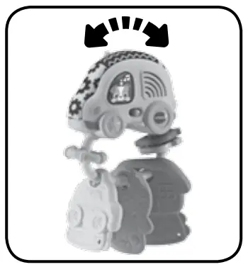 vtech 557403 Touch & Feel Sensory Keys - Motion Sensor