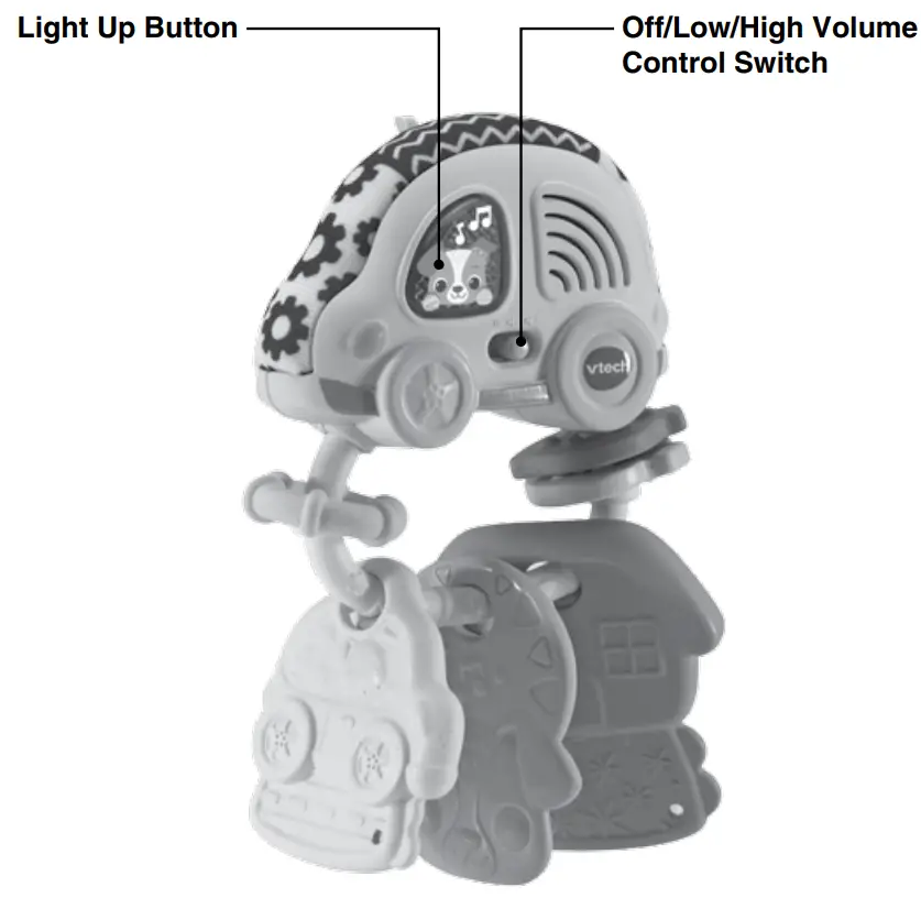 vtech 557403 Touch & Feel Sensory Keys - fig3