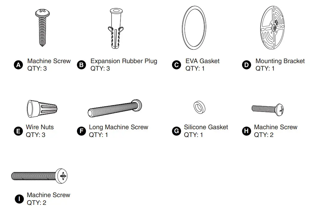 ONFORU BDD100G 3 Pir LED Wall Lights with Motion Sensor - figure 2