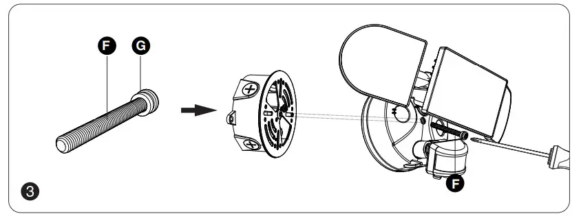 ONFORU BDD100G 3 Pir LED Wall Lights with Motion Sensor - figure 8