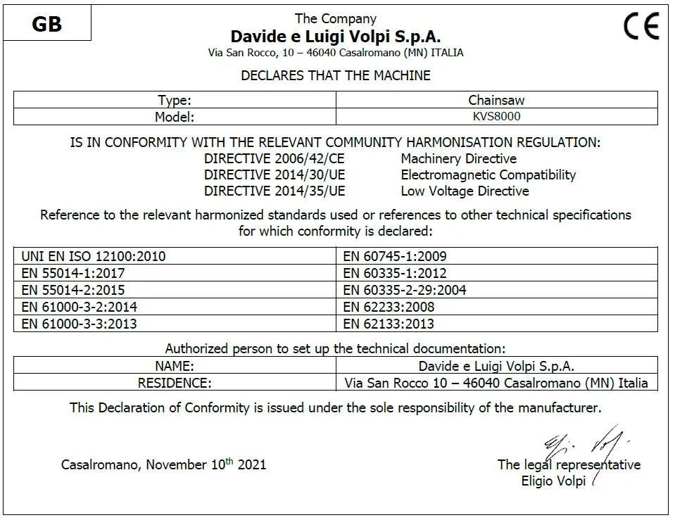 VOLPI-KVS6000-Electronic-Saw-with-Lithium-Battery-FIG-23