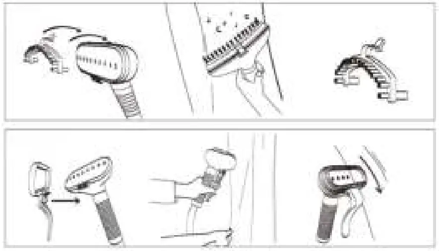 PRINCESS Garment Steamer-----FABRIC BRUSH l