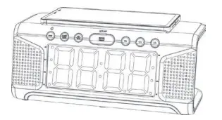 Naxa-Electronics-NRC-190-Dual-Alarm-Clock-with-Qi-Wireless-Charging-Function-Fig-9