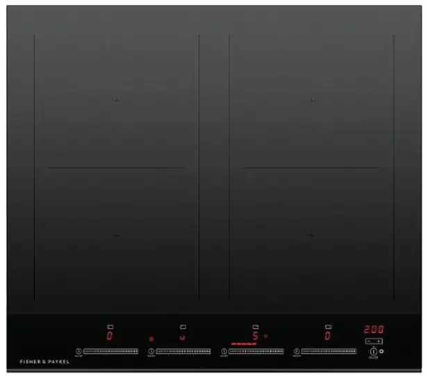 FISHER PAYKEL CI244DTB4 24 Inch 4 Zones Induction Cooktop