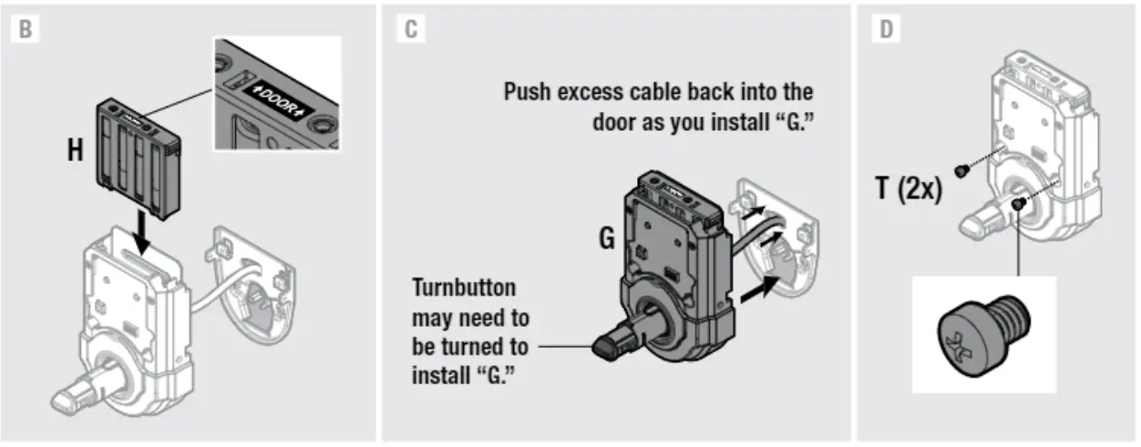 Install interior assembly