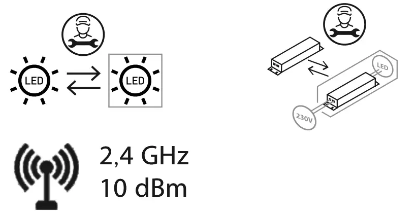 Paul Neuhaus 2076-55 Q ETIENNE LED Pendant Light - fig 1