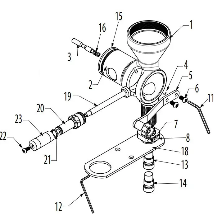 Hornady 050130 Lock N Load Bench Rest Grade Powder Measure 2