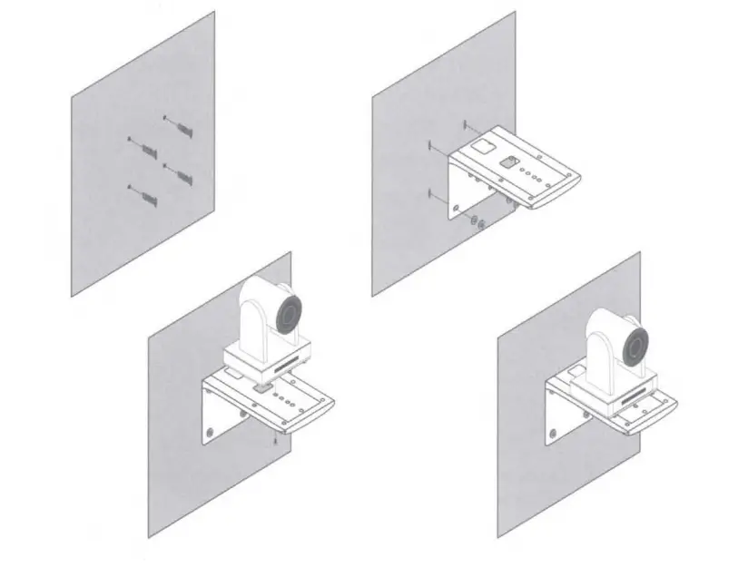 ATLONA HDVS-CAM USB 2.0 PTZ Camera FIG 2