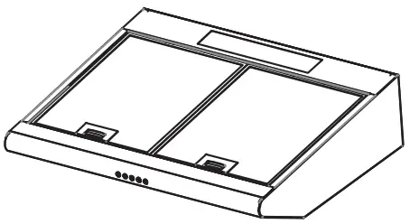 TESLA DB600SX Cooker Hood - RECIRCULATION MODE 5