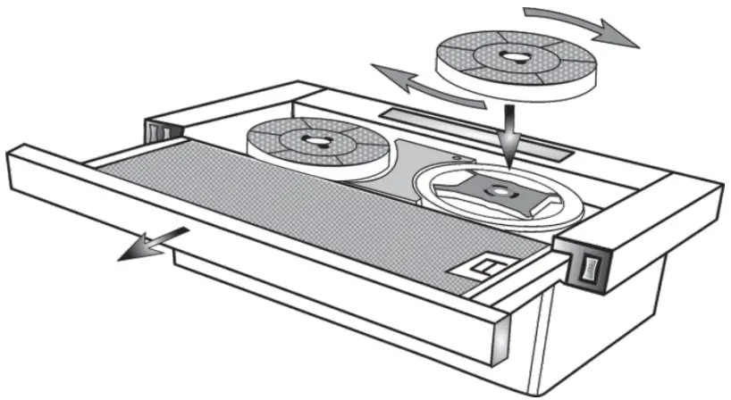 TESLA DB600SX Cooker Hood - REPLACING THE ACTIVE CARBON FILTER