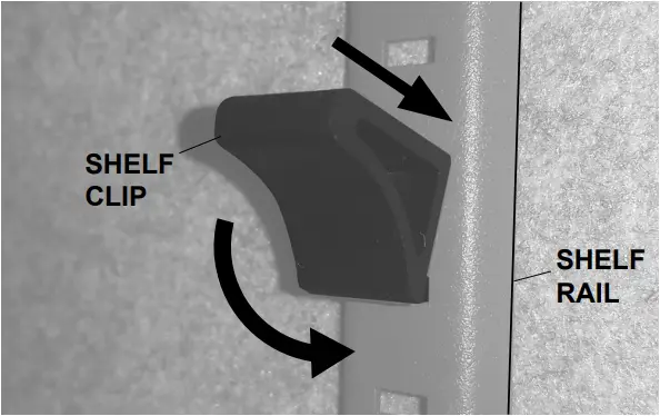 STACK ON PFS 012 BG E Personal Fireproof Safes with Electronic Lock - SHELF PLACEMENT 1
