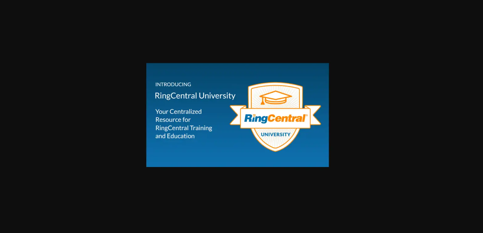 Ringcentral University Contact Center Admin Resources User Guide