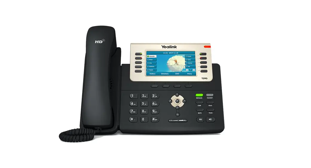 Yealink Sip-t29 High-end Color Screen Ip Phone Installation Guide